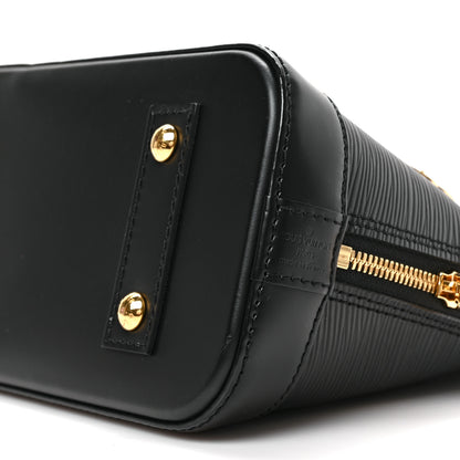 Louis Vuitton Epi Love Lock Alma BB Black 8 of 8