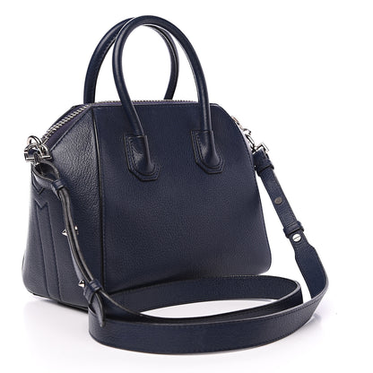 Givenchy Sugar Goatskin Mini Antigona Navy 2 of 13
