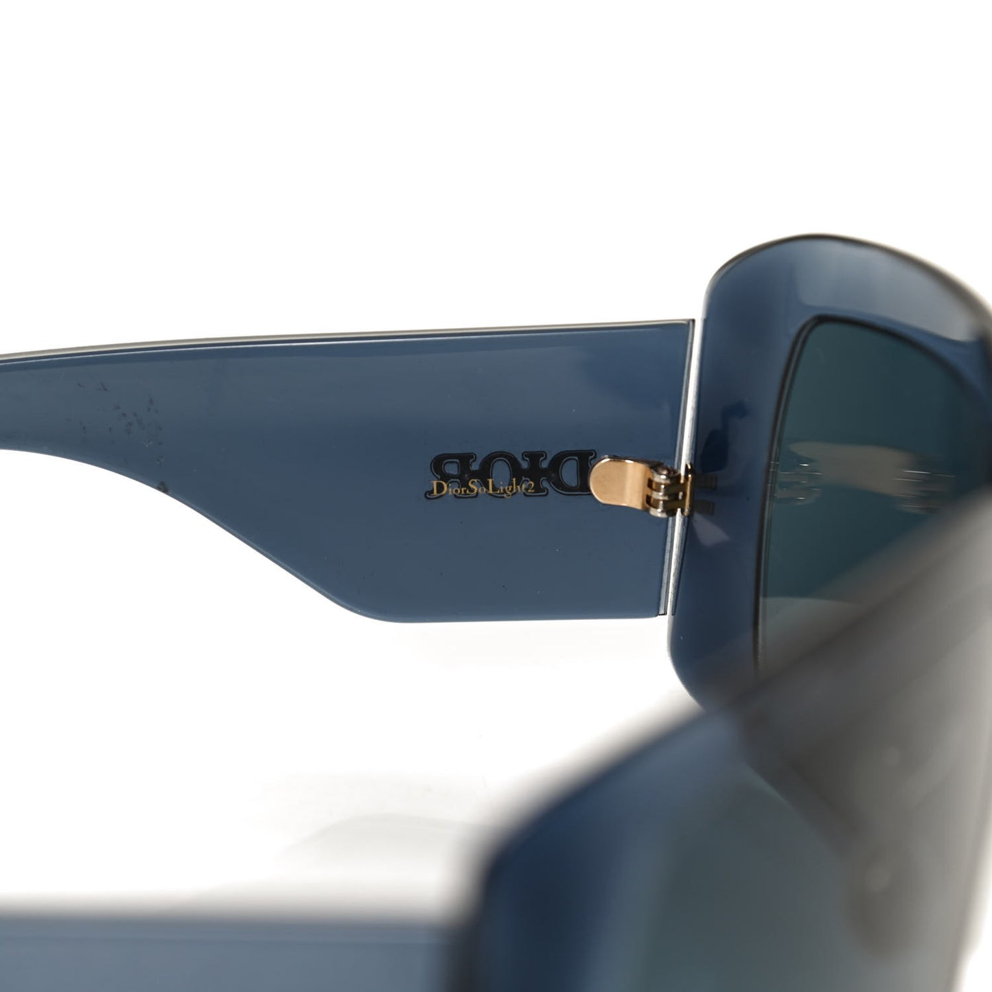 Acetate DiorSo Light 2 Shield Sunglasses Blue