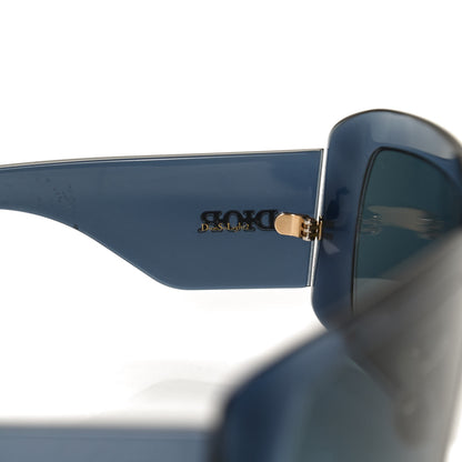 Christian Dior Acetate DiorSo Light 2 Shield Sunglasses Blue 7 of 8