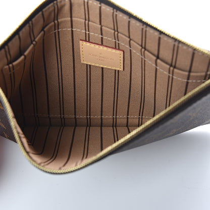 Louis Vuitton Monogram Neverfull MM GM Pochette 4 of 5