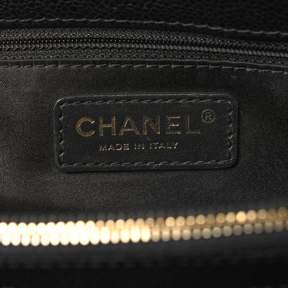 Chanel Caviar Quilted Grand Shopping Tote GST Black 7 of 12