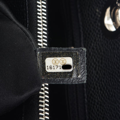 Chanel Caviar Quilted Grand Shopping Tote GST Black 7 of 7