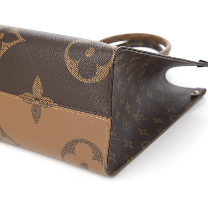 Louis Vuitton Reverse Monogram Giant Onthego MM 8 of 9
