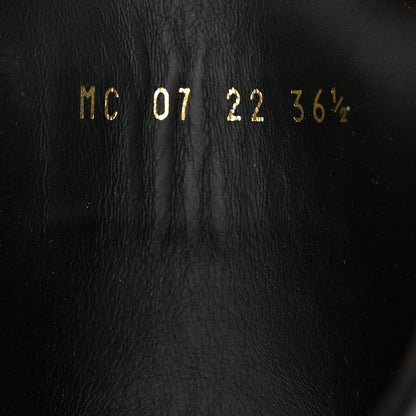 Christian Dior Calfskin Diorquake 25mm Combat Boots 36.5 Black 6 of 8
