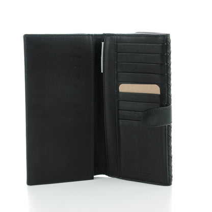 Bottega Veneta Nappa Intrecciato Continental Wallet Black 5 of 8