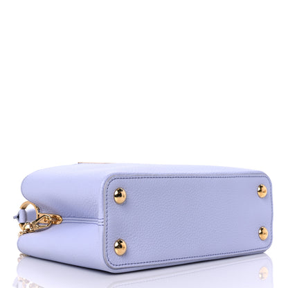 Louis Vuitton Taurillon Braided Chain Capucines BB Iris Creme 4 of 10