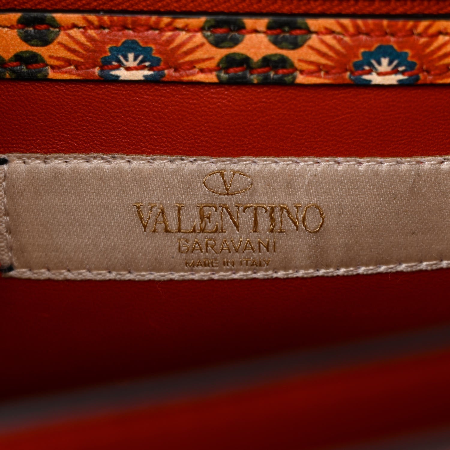 Valentino Garavani Vitello Enchanted Wonderland Medium Rockstud Flap Saddle Bag Rosso Valentino 6 of 9