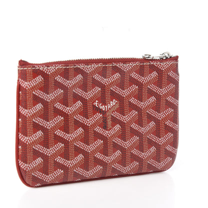 Goyard Goyardine Mini Senat Pochette Red 2 of 6