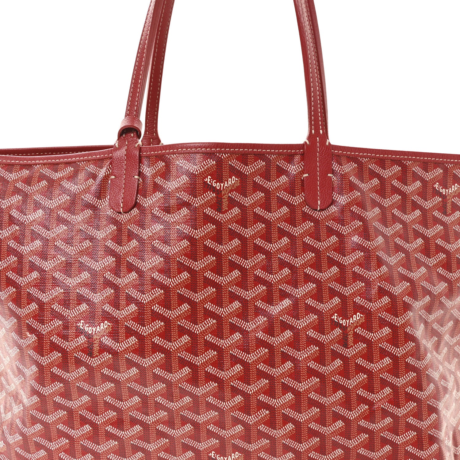 Goyard Goyardine Saint Louis PM Red 9 of 12