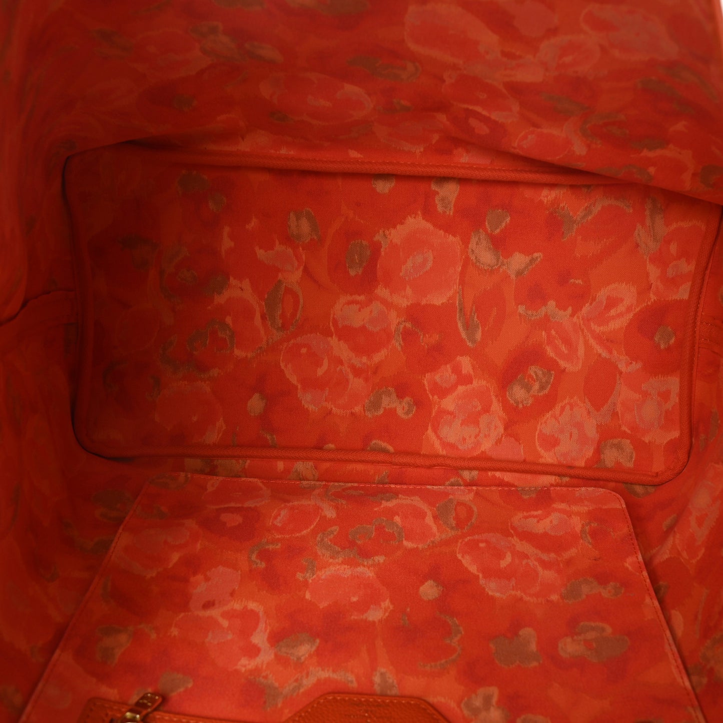 Monogram Articles de Voyage Ikat San Francisco LV Cup Neverfull GM Orange
