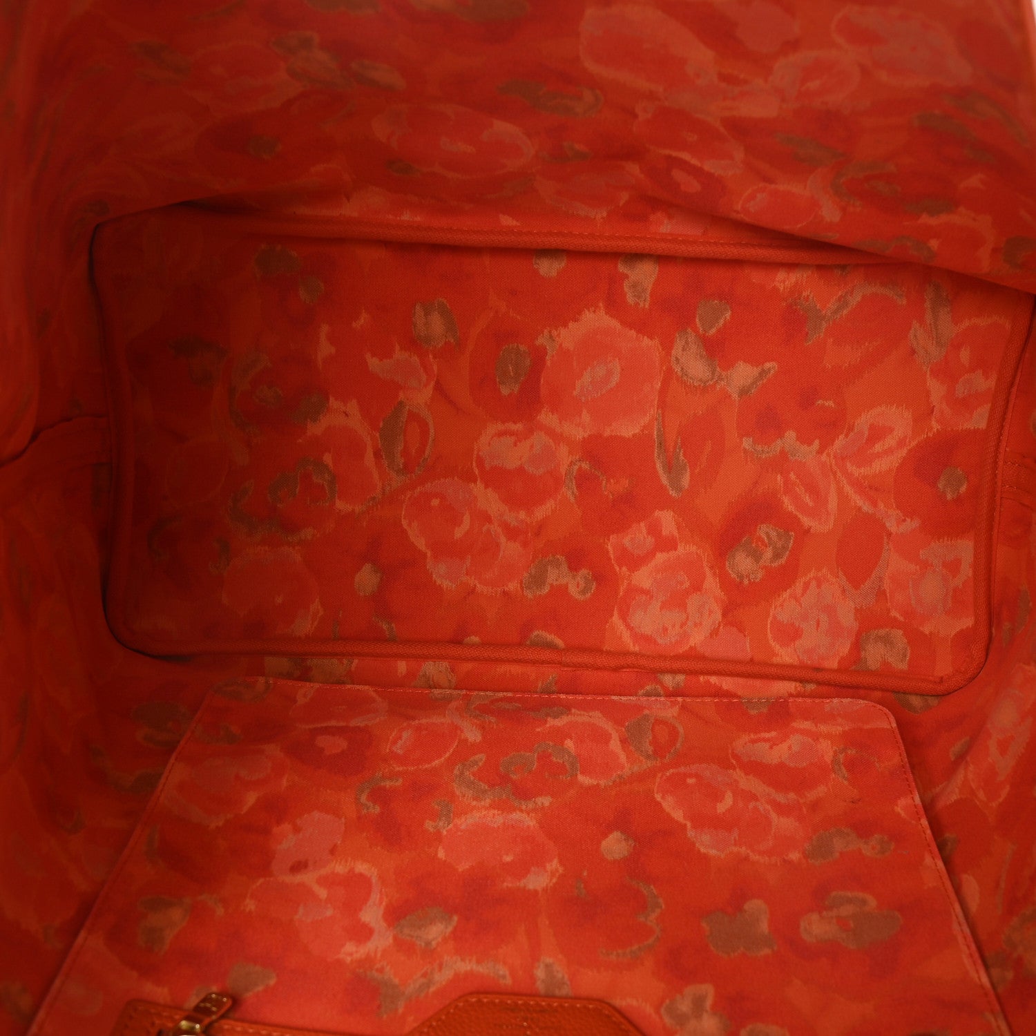 Louis Vuitton Monogram Articles de Voyage Ikat San Francisco LV Cup Neverfull GM Orange 5 of 10