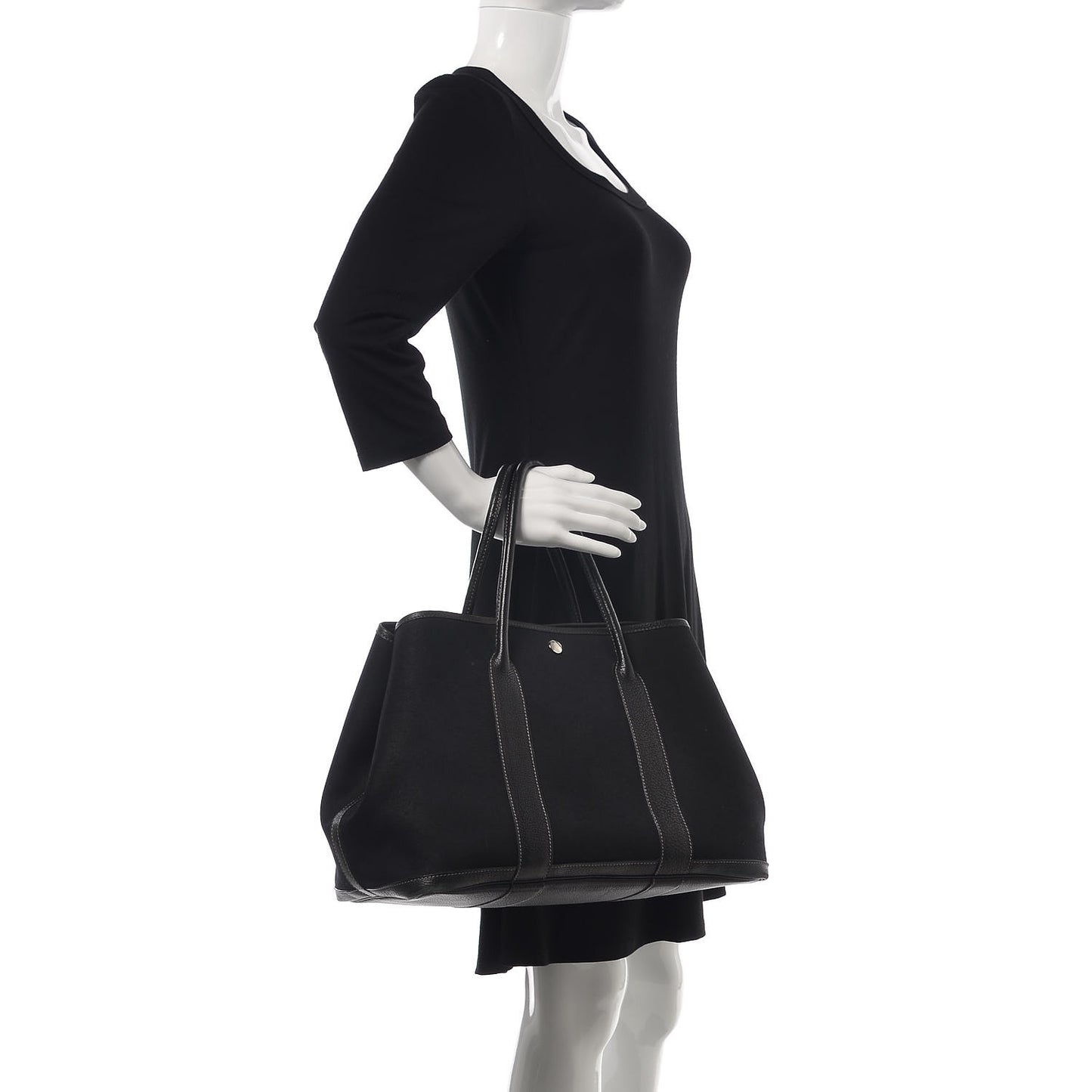 Toile Negonda Garden Party Tote 36 MM Black