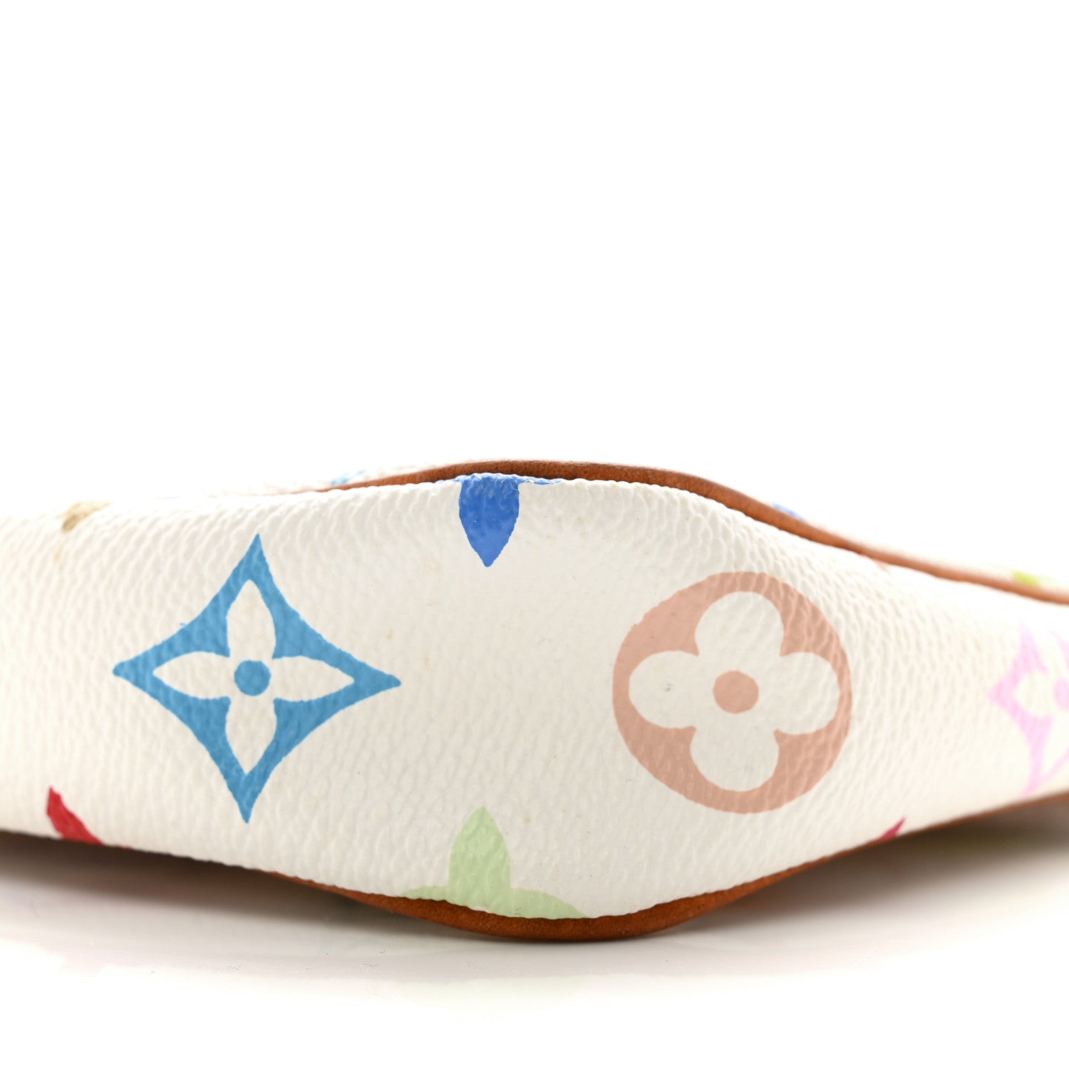 Louis Vuitton Monogram Multicolor Pochette Accessories White 9 of 11
