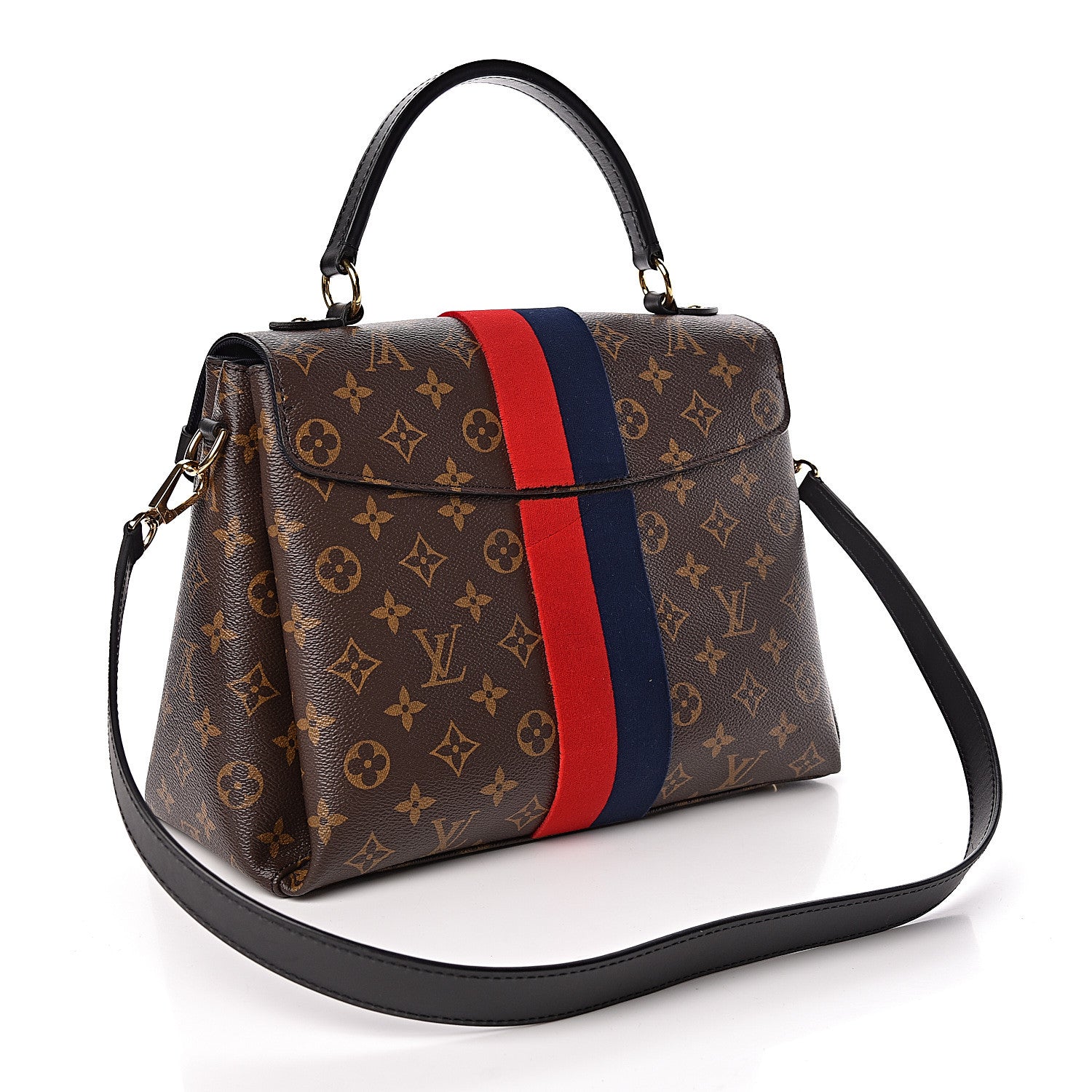 Louis Vuitton Monogram Georges MM Marine Cherry 5 of 14