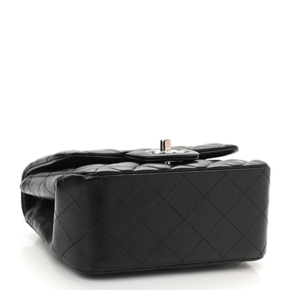Chanel Lambskin Quilted Mini Square Flap Black 4 of 11
