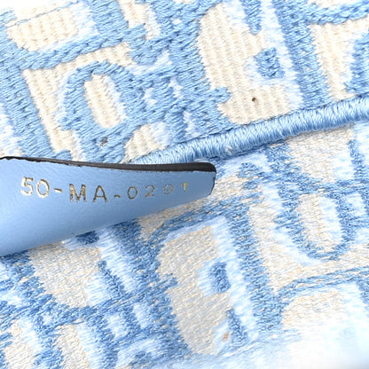 Christian Dior Oblique Medium Book Tote Light Blue 7 of 11