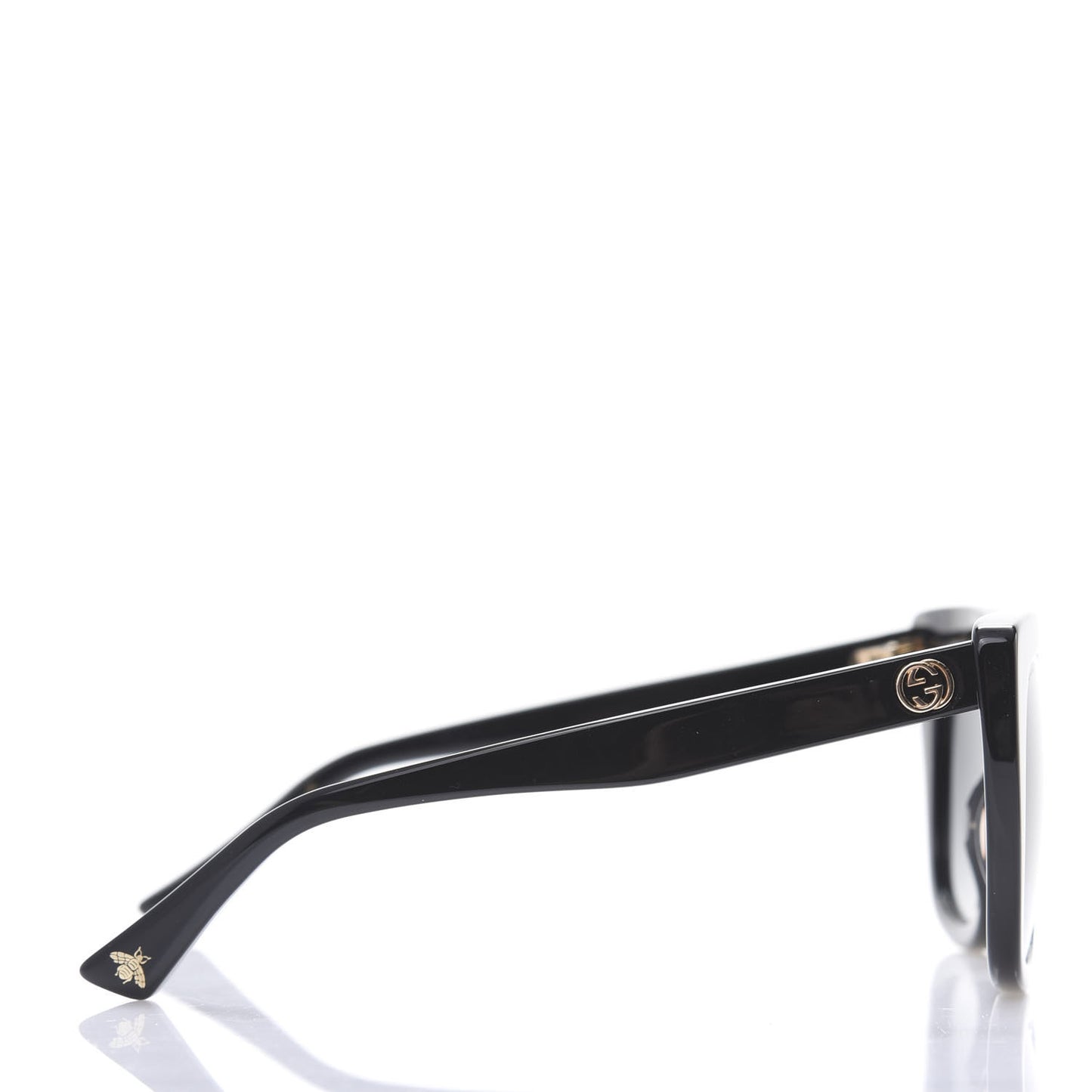 Acetate Cat Eye GG0163/S Sunglasses Black
