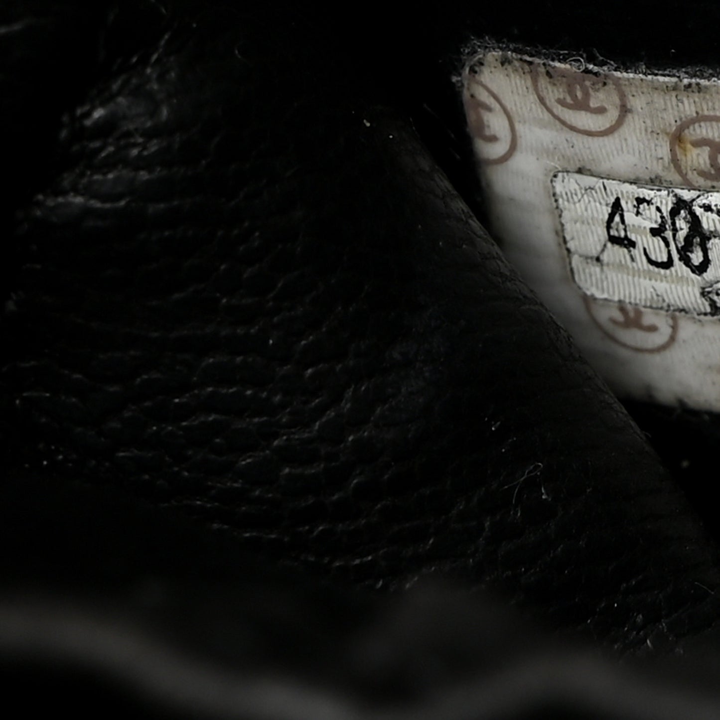 Lambskin Vanity Cosmetic Case Black