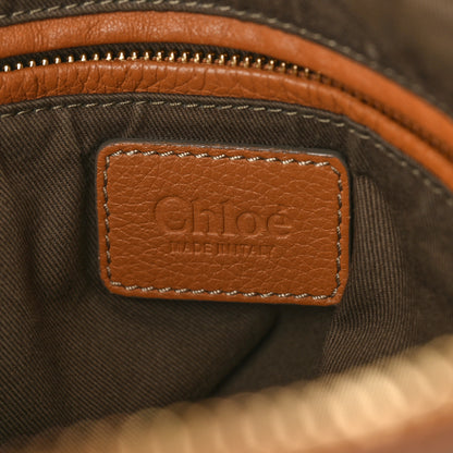 Chloe Calfskin Medium Marcie Satchel Tan 6 of 10