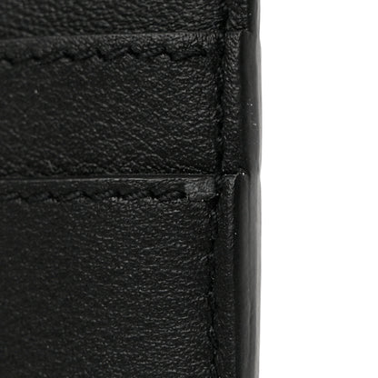 Saint Laurent Calfskin Monogram Credit Card Case Black 8 of 8