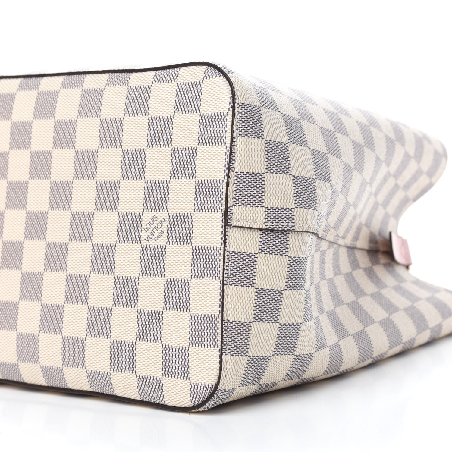 Louis Vuitton Damier Azur Neonoe MM Eau De Rose 7 of 10