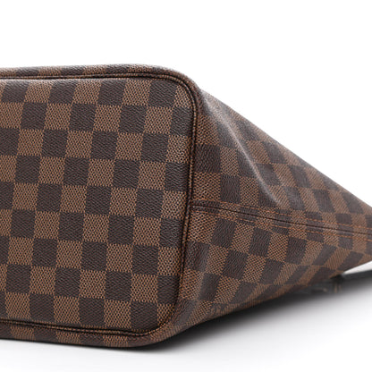 Louis Vuitton Damier Ebene Neo Neverfull MM Rose Ballerine 10 of 10