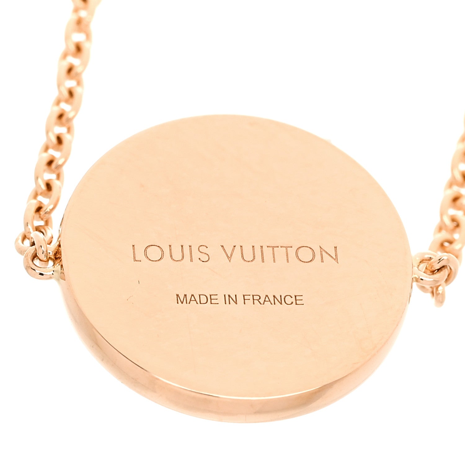 Louis Vuitton 18K Pink Gold Mother of Pearl Color Blossom BB Sun Bracelet 3 of 5
