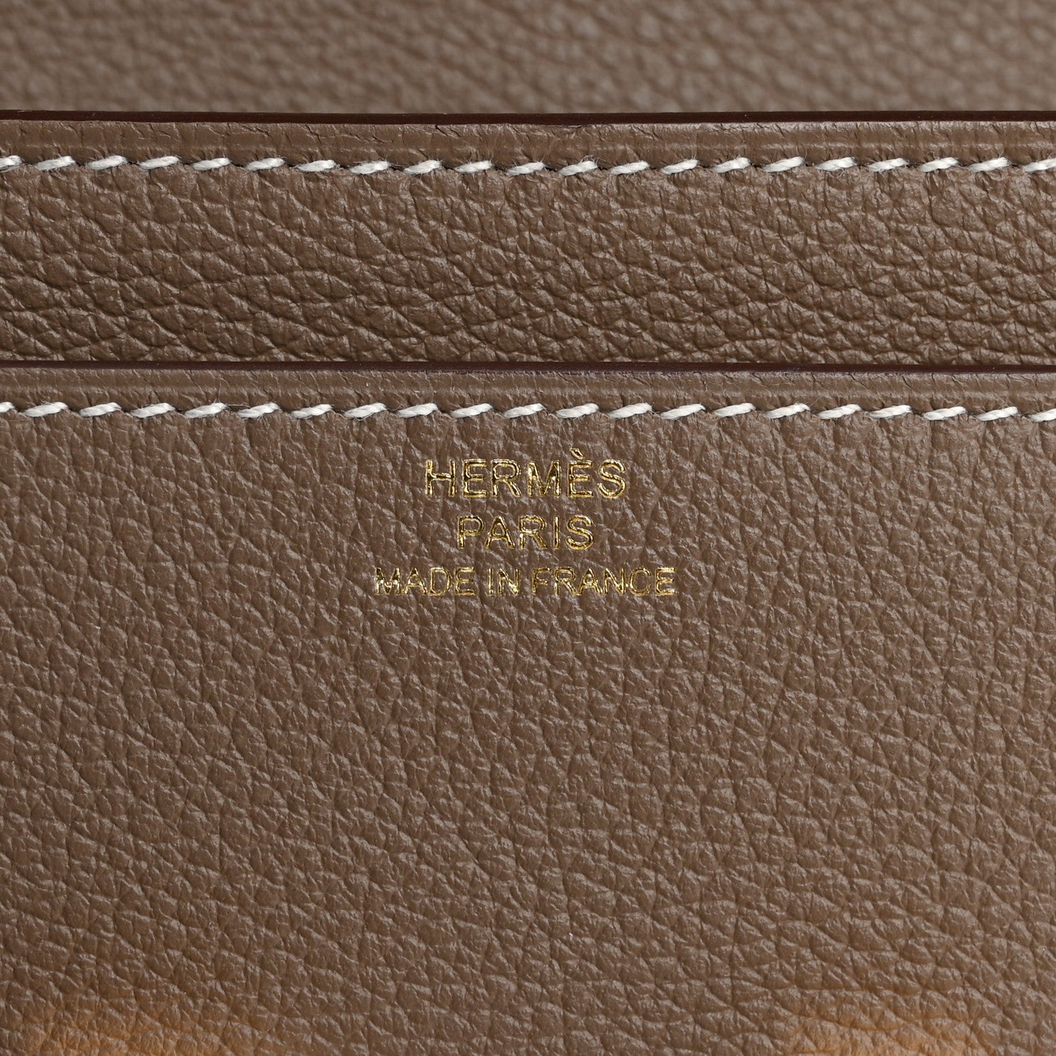 Hermes Evercolor Constance Wallet To Go Etoupe 5 of 10