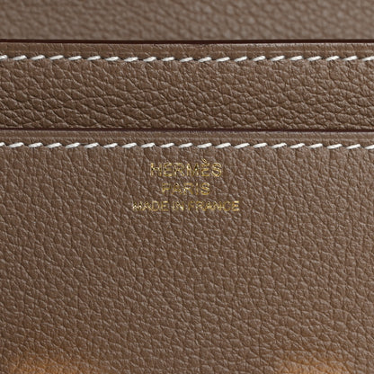 Hermes Evercolor Constance Wallet To Go Etoupe 5 of 10