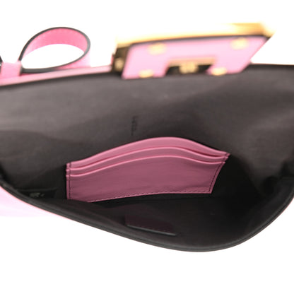 Fendi Vitello Grace Matte Duo Baguette Lollypop 4 of 11