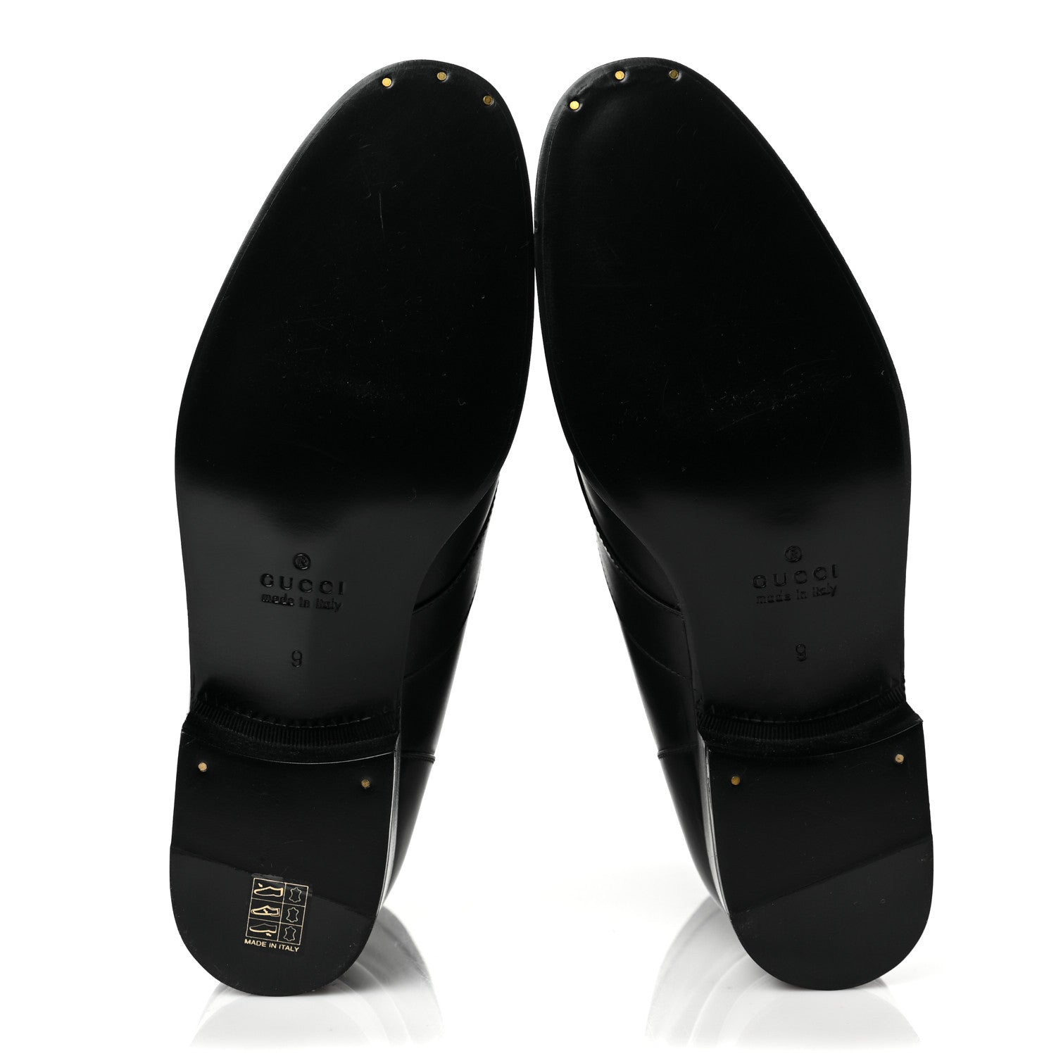 Gucci Mens Jakarta Ankle Boots 9 Black 6 of 9