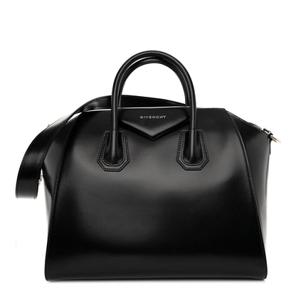 Givenchy Shiny Lord Calfskin Medium Antigona Black 1 of 10