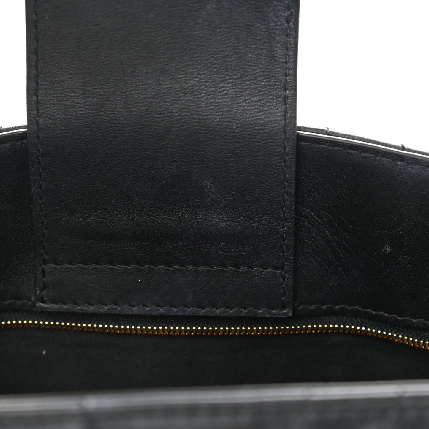 Calfskin New Wave Chain Tote Black