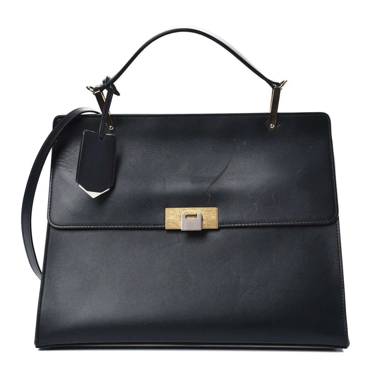 Balenciaga Veau Le Dix Cartable M Shoulder Bag Black 1 of 11