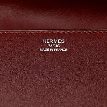 Hermes Box Medor 29 Clutch Rouge H 6 of 14