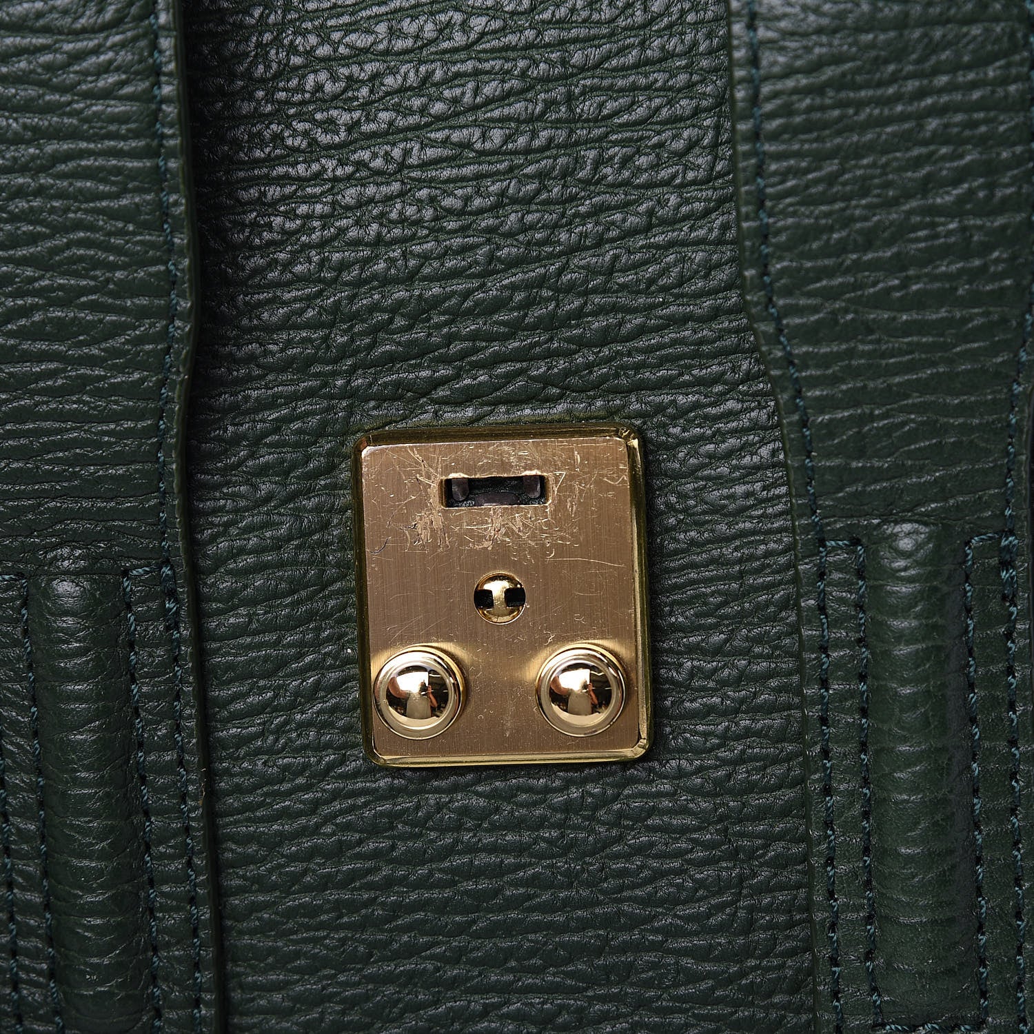 3.1 Phillip Lim 3.1 Textured Calfskin Mini Pashli Satchel Jade 10 of 11