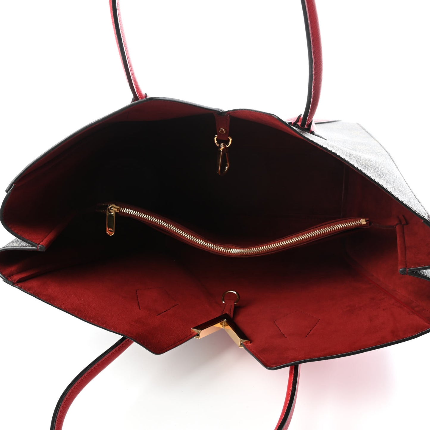 Calfskin Monogram Kimono Tote Cherry
