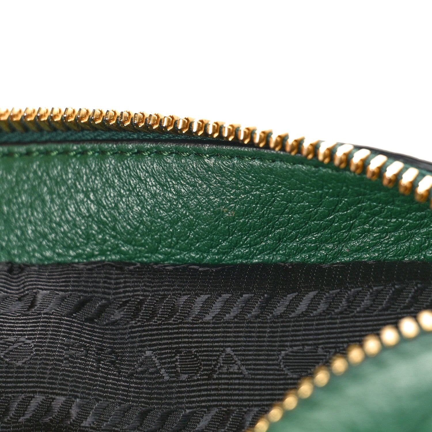 Prada Vitello Phenix Camera Bag Smeraldo 7 of 9