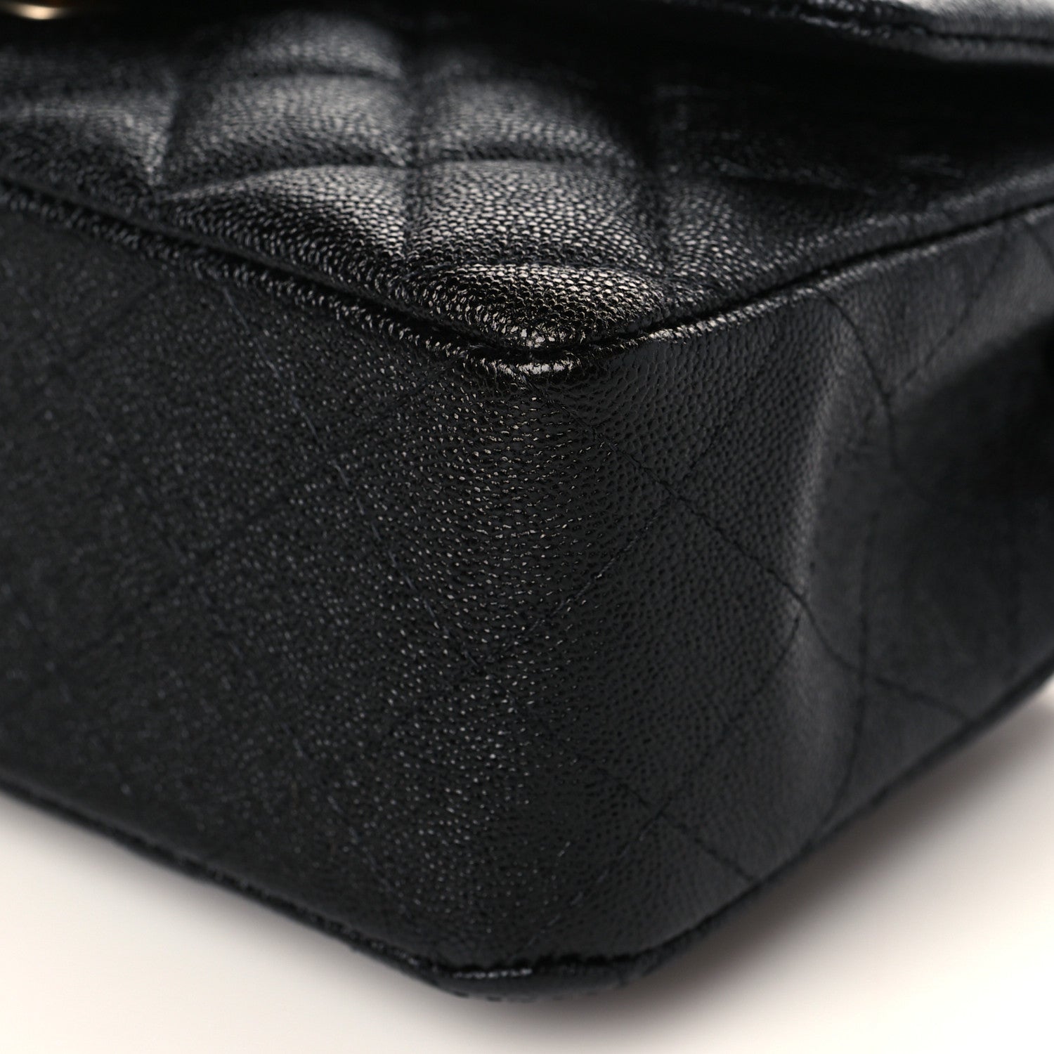 Chanel Caviar Quilted Mini Top Handle Rectangular Flap Black 9 of 9