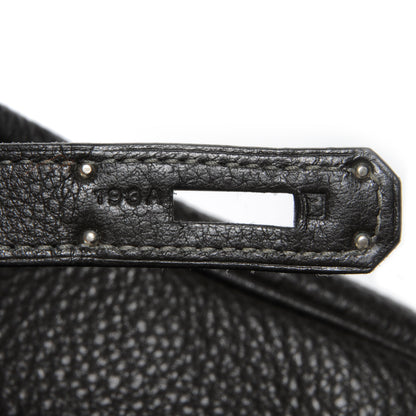 Hermes Taurillon Clemence Birkin 35 Graphite 8 of 9
