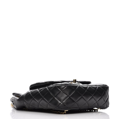 Chanel Lambskin Quilted Small in Seoul Backpack Black 4 of 8