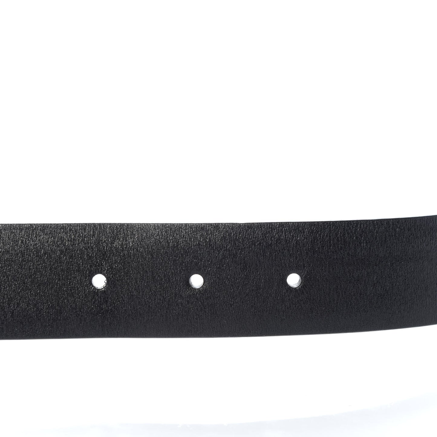 Calfskin CC Chain Belt 100 40 Black