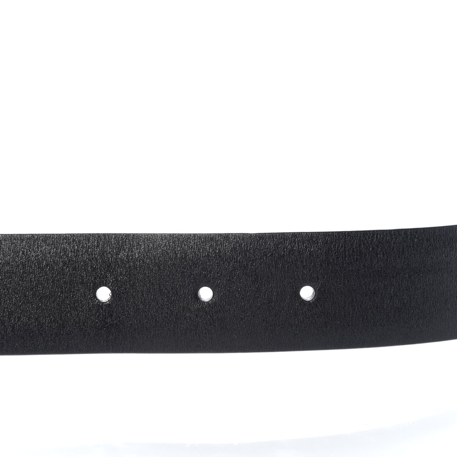 Chanel Calfskin CC Chain Belt 100 40 Black 3 of 5