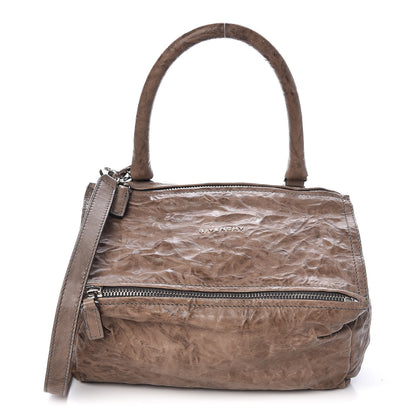 Givenchy Tumbled Sheepskin Small Pandora Charcoal 1 of 9