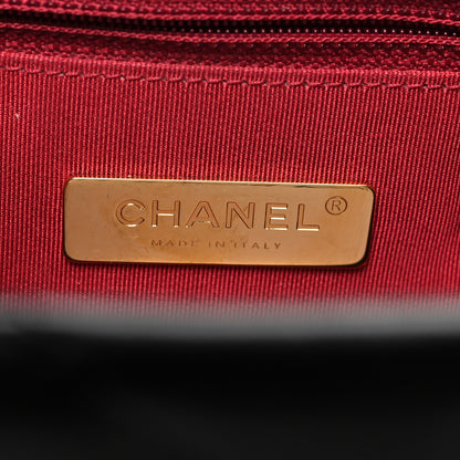Chanel Lambskin Quilted Large Chanel 19 Flap Black 5 of 9