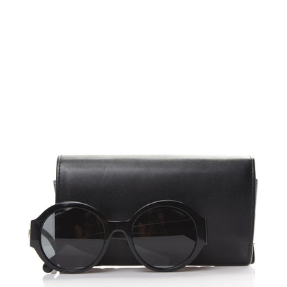Chanel Acetate Polarized Round Sunglasses 5410 Black 8 of 8