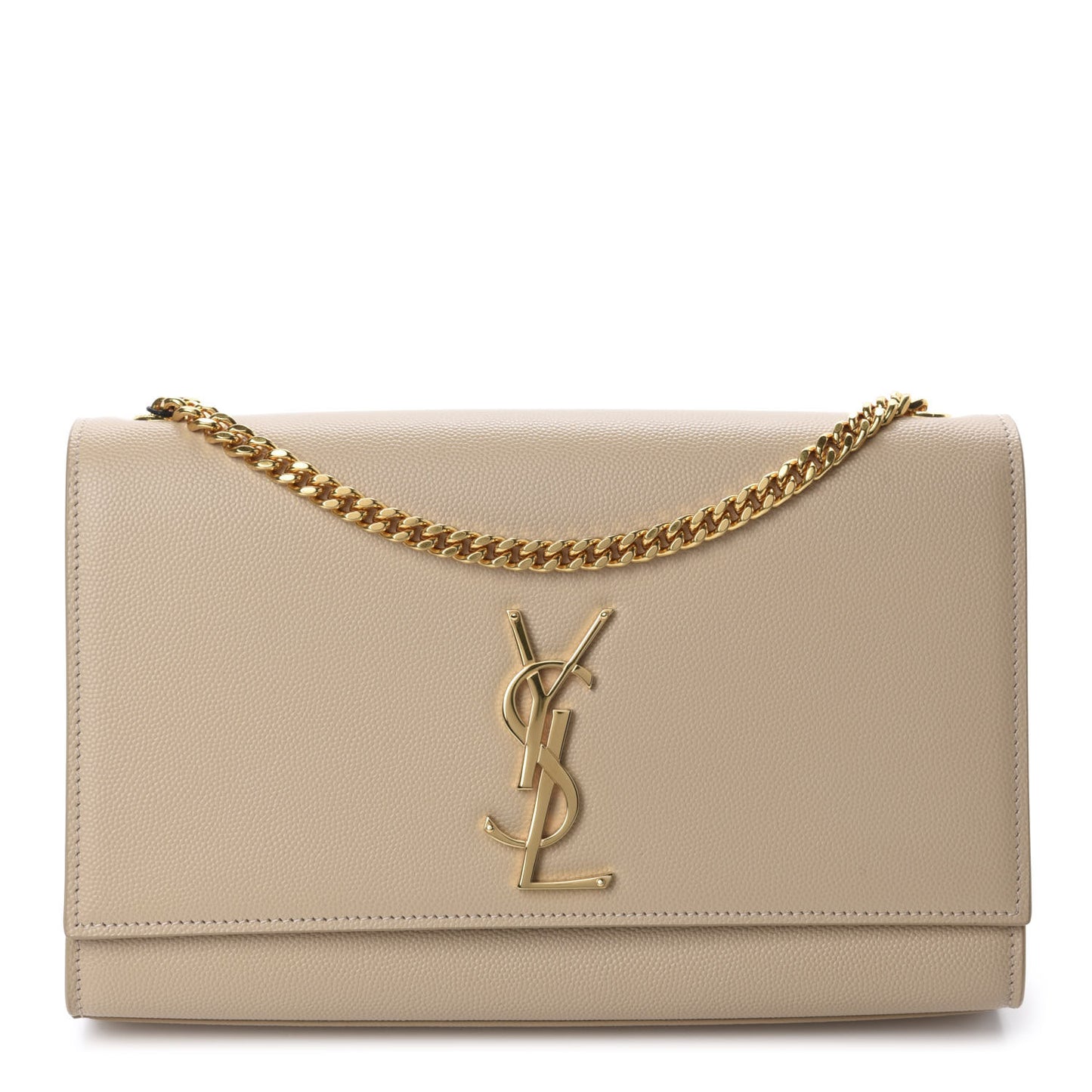 Grain De Poudre Medium Monogram Kate Satchel Nude Powder