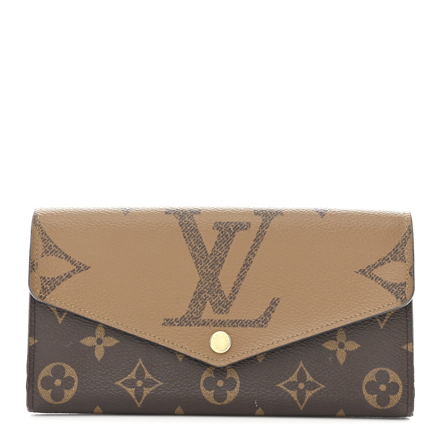 Louis Vuitton Reverse Monogram Giant Sarah Wallet 1 of 7
