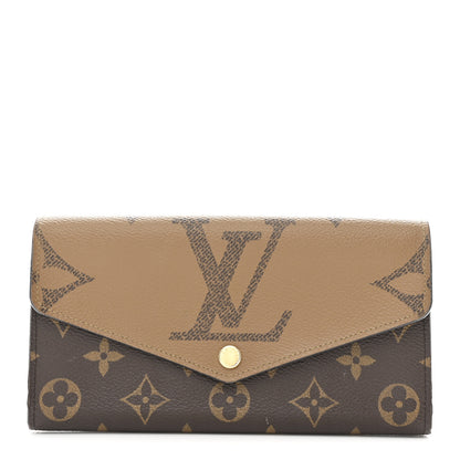 Louis Vuitton Reverse Monogram Giant Sarah Wallet 1 of 7